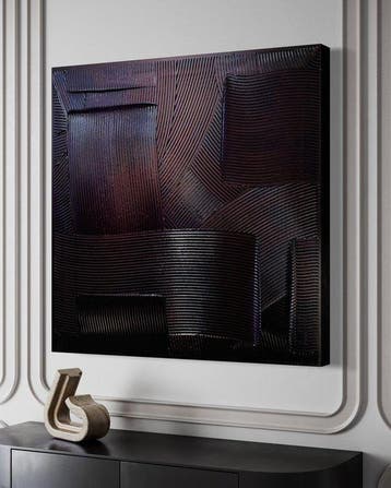 Sarah Schwarzl - Frequency RED VIOLET (Frame included)