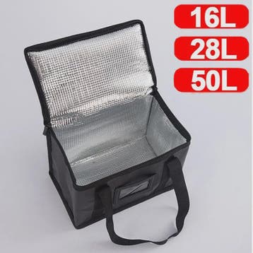 Isolatietas voor Voedselbezorging & Picknick - Warm & Koel H, Vakantie, Campings