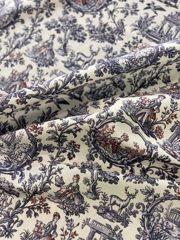 Toile de Jouy – Elegantie uit vervlogen tijden - Textiel -