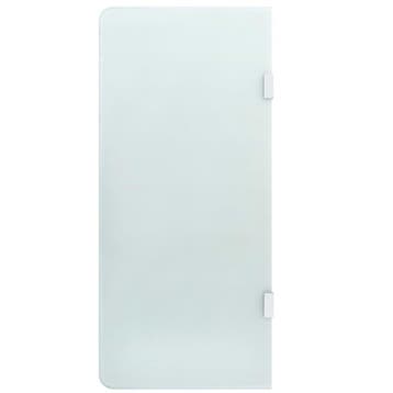 vidaXL Urinoirschot 90x40 cm gehard glas, Verzenden, Nieuw