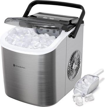 2dekans | KitchenBrothers IJsblokjesmachine - 1.2L - 7-10, Ophalen of Verzenden, Zo goed als nieuw