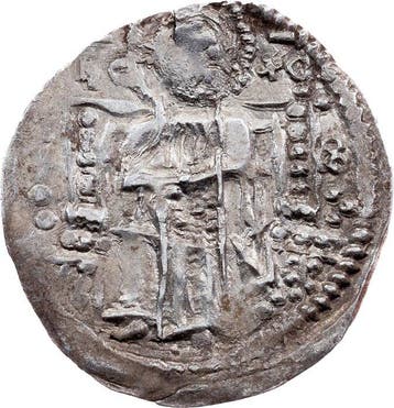 . Servië Stefan Uros II. Milutin. Dinar ND (1282-1321)