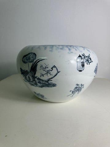 Ceramica Richard Milano - Vaas - geëmailleerd - Cachepot