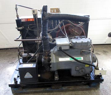 DWM Copeland Vriesmotor - D3DA5-50X-AWM/D - R404A - 7,5 kW, Gebruikt