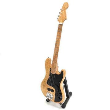 Miniatuur replica Fender Jazz basgitaar - Marcus Miller, Ophalen of Verzenden, Nieuw, Pop, Beeldje of Miniatuur