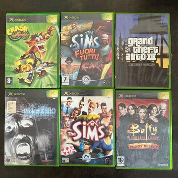 Microsoft - Xbox original - Lot of 6 Original Xbox Games PAL, Nieuw