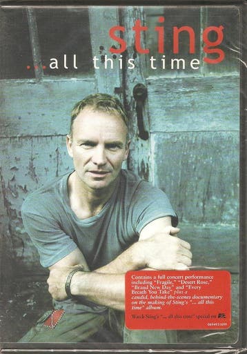 dvd - Sting - ...All This Time, Verzenden, Zo goed als nieuw