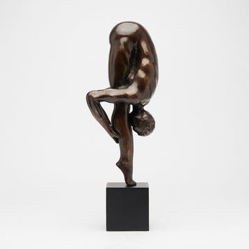 sculptuur, NO RESERVE PRICE - Sculpture of a Bronze Diver -