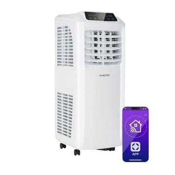 Airco Mobiele Airco Luchtkoeler Klarstein 9000 BTU Wit, Minder dan 60 m³, Timer, Refurbished, 3 snelheden of meer