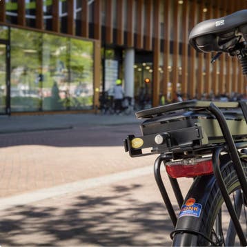 Steco Accuslot Achterdrager – Voor Bosch BES2/BES3 Accu –, Ophalen of Verzenden, Gebruikt, Steco