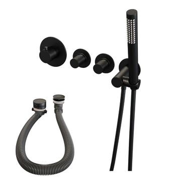 Brauer Black Carving Thermostatische Inbouw Badkraan, Doe-het-zelf en Verbouw, Sanitair, Ophalen of Verzenden, Nieuw
