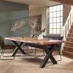 *WOONWINKEL* Bodio Dax Boomstamtafel 240 X 100, Verzenden, Nieuw