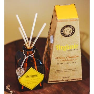 Geurstokjes Diffuser Mysore Chandan Sandalwood (in, Ophalen of Verzenden, Nieuw
