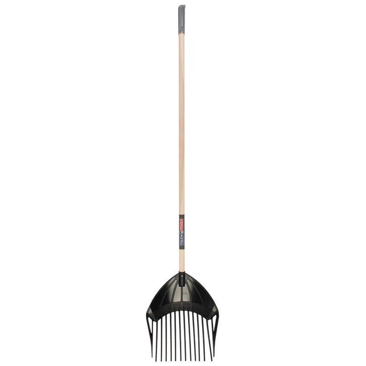 Talen Tools Ergonomische multihark 3-in-1 - gewaxte essen..., Tuin en Terras, Hand-tuingereedschap, Hark, Nieuw, Ophalen of Verzenden