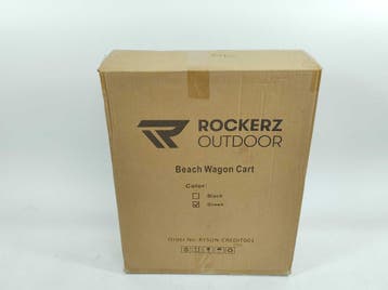 Rockerz Bolderkar 120L - Groen, Verzenden, Nieuw