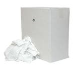 Poetslap witte lakens gesneden - doos 10 kg, Verzenden