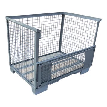 Gitterbox GB002 UIC norm nieuw grijs 1240 x 835 x 970 mm, 100 cm of meer, 60 cm of meer, 50 cm of meer, Nieuw