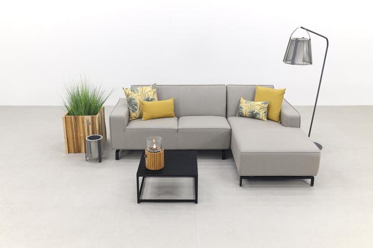 Boavista/Toronto loungeset - Nature Grey - 3-delig - Links, Tuin en Terras, Tuinsets en Loungesets, Loungeset, Nieuw, Overige materialen