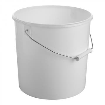 Emmer | Wit | Polypropyleen | Handvat | 3 formaten, Verzenden