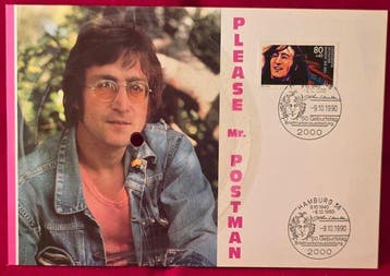 John Lennon - Please Mr. Postman - Flexi-Disc 33RPM Postcard, Nieuw in verpakking