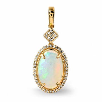 Zonder minimumprijs - Hanger - 14 karaat Geel goud - 2.48ct.