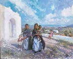 Ignacio Gil Sala (1913–2003) - Escena costumbrista en Ibiza