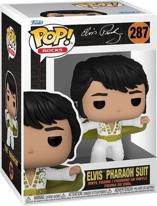Pop Rocks: Elvis Presley Pharaoh Suit - Funko Pop #287, Kinderen en Baby's, Speelgoed | Overig, Verzenden