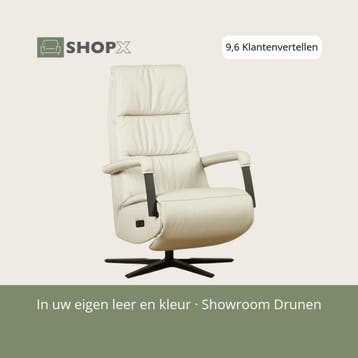 Leren sta-op-stoel Core - Toledo Nebbia (creme) - extra, Huis en Inrichting, Bohemian, Industrieel, Modern, Scandinavisch, Nieuw