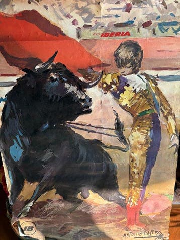 Antonio Casero - iberia Air Travel - Los Toros Antonio