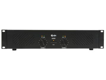 Refurbished Qtx Sound Q480 Stereo Mosfet PA Versterker 2x, Verzenden, Nieuw, Overige merken