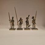 HB Geschenk - Beeldje - Collectible 4 silver knights and, Nieuw