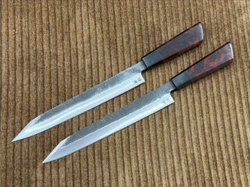 Keukenmes - Kiritsuke - Met de hand afgewerkt: Japanse