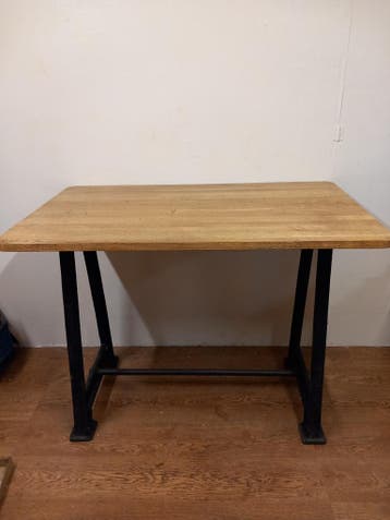 Vintage Bartafel T1366 - 130x80 Vintage/Café, Ophalen, Nieuw