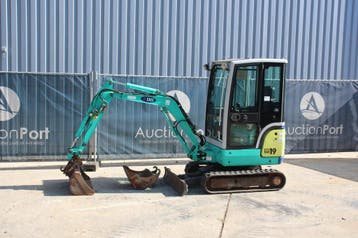 Veiling: Minigraver IHI 19VXT Diesel 10.6kW, Ophalen, Graafmachine