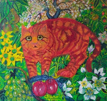Claudine Suret-Canale (XXI) - Le chat roux, Antiek en Kunst