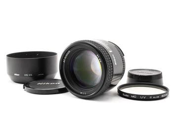 Nikon AF NIKKOR 85mm 1:1.8 Cameralens, Nieuw