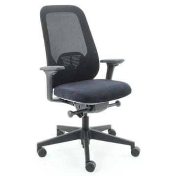 Werkstoel Nora Mesh Zwart Regain - Ergonomisch Design NEN..., Verzenden, Nieuw in verpakking