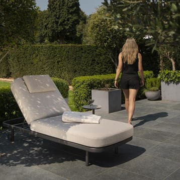 Milano ligbed antraciet Taste 4SO, Ophalen of Verzenden, Nieuw, Aluminium