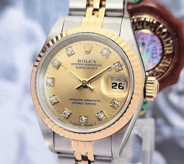 Rolex - Oyster Perpetual Datejust Ladies Diamonds - Zonder, Nieuw