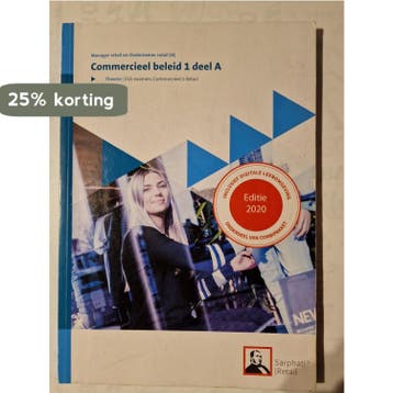 Commercieel 1 deel A - Boom Beroepsonderwijs 9789463970204, Boeken, Verzenden, Gelezen, Boom Beroepsonderwijs