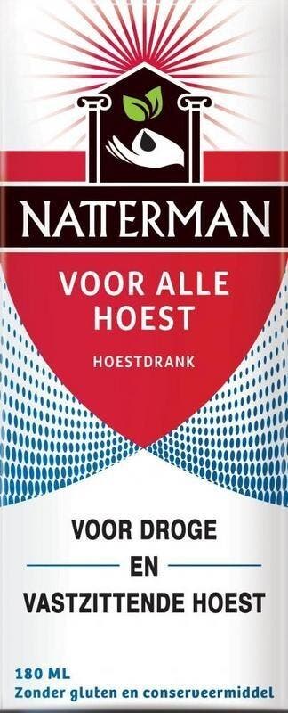 Natterman Voor alle hoest - 180 ml, Verzenden, Nieuw