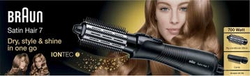 Krulborstel Braun Satin Hair 7 AS 720 (Haarverzorging), Verzenden, Nieuw