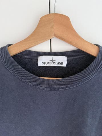Stone Island Sweater – Navy – Maat S, Maat 46 (S) of kleiner, Verzenden, Blauw, Stone Island
