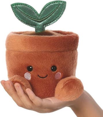 Aurora Palm Pals Potplant Knuffel – 13 cm, Ophalen of Verzenden, Nieuw