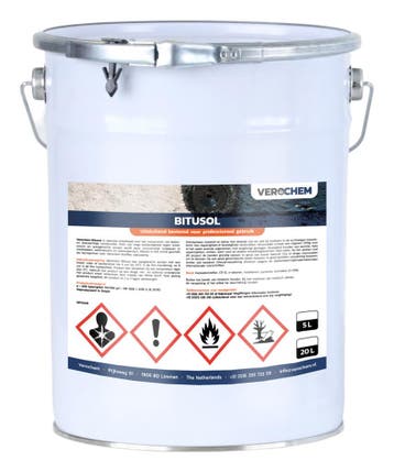 Verochem Bitusol 5 liter, Ophalen of Verzenden, Nieuw