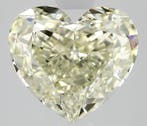 1 pcs Diamant (Natuurlijk) - 1.65 ct - Hart - VVS2 -, Nieuw