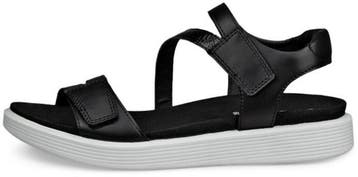 ECCO - maat 39 - SOFT SANDAL W Dames Sandalen - Zwart, Verzenden, Nieuw