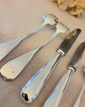SFAM - Tafelservies (10) - baguette - Verzilverd - Onderdeel