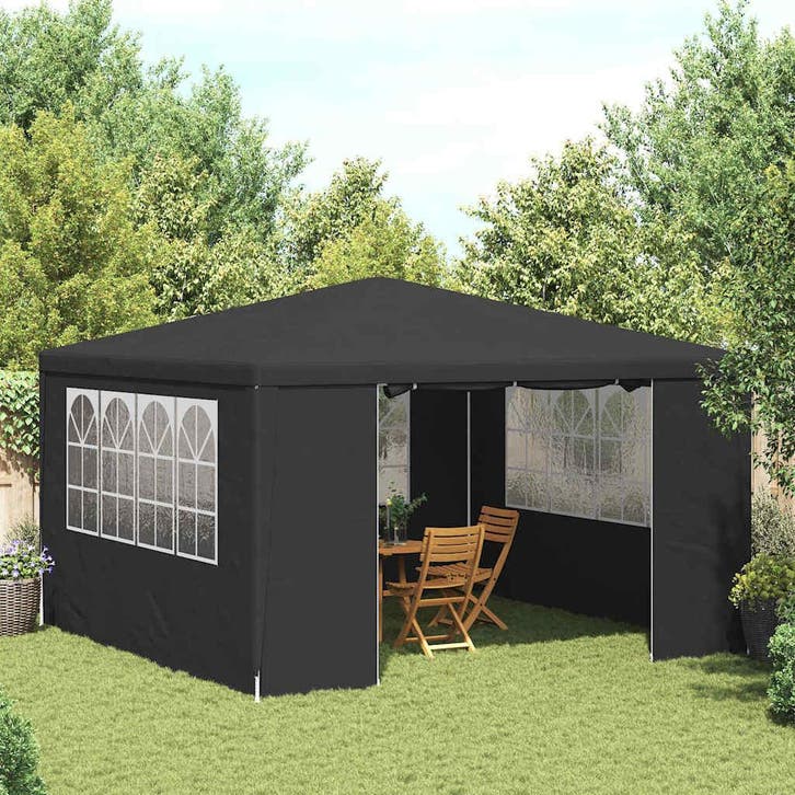 vidaXL Partytent met zijwanden professioneel 90 g/m² 4x4 m, Tuin en Terras, Partytenten, Partytent, Nieuw, Verzenden