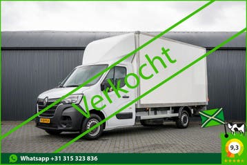 Renault Master L3H2 | Financial Lease voor 582 p/mnd, Stof, Gebruikt, Overige carrosserieën, Wit